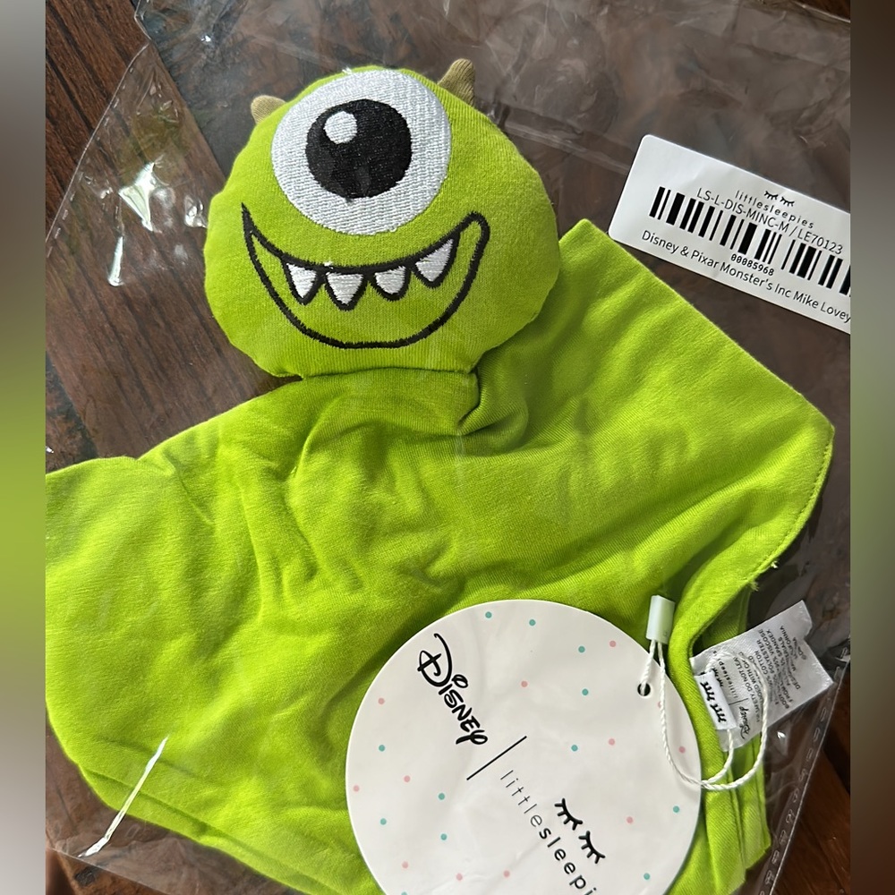Monsters Inc lovey by Little Sleepies